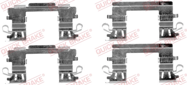 Accessory Kit, disc brake pad